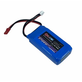 แบตเตอรี่ ขนาด 7.4 V. 1500 mAh 30C  สำหรับรถบังคับวิทยุ