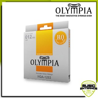 Olympia สายกีต้าร์โปร่ง HQ 80/20 Bronze : 12-53