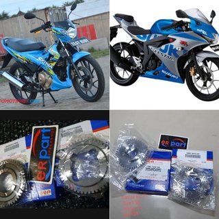 เพลาข้อเหวี่ยงสมดุลเกียร์ ของแท้ สําหรับ satria Fu raider 150rb