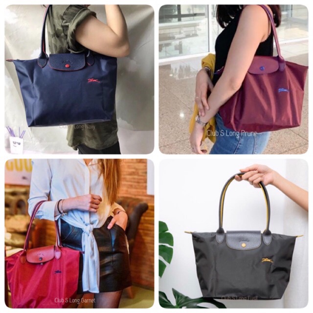 จัดส่ง 7 มค. * พร้อมส่ง * Longchamp Club ไซส์ S(M) หูยาว (เลือกสีด้านใน) - shop เรียก M Long