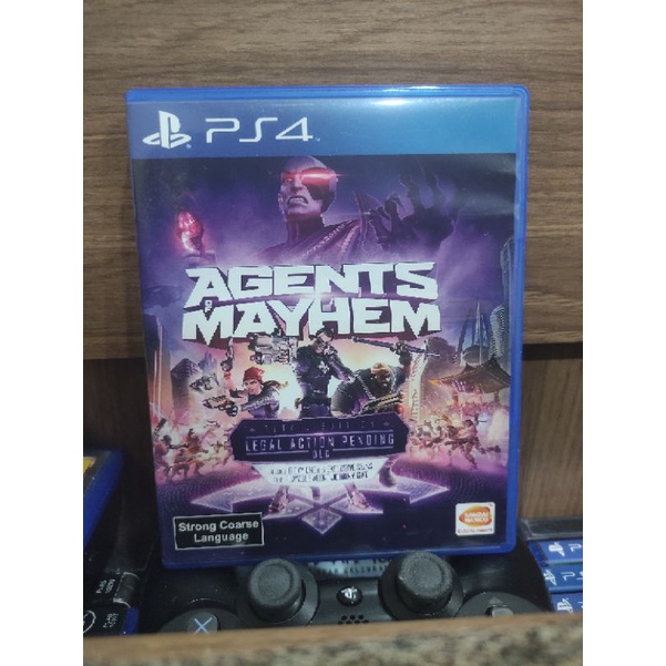แผ่น PS4 Game Agents Mayhem (มือสอง)