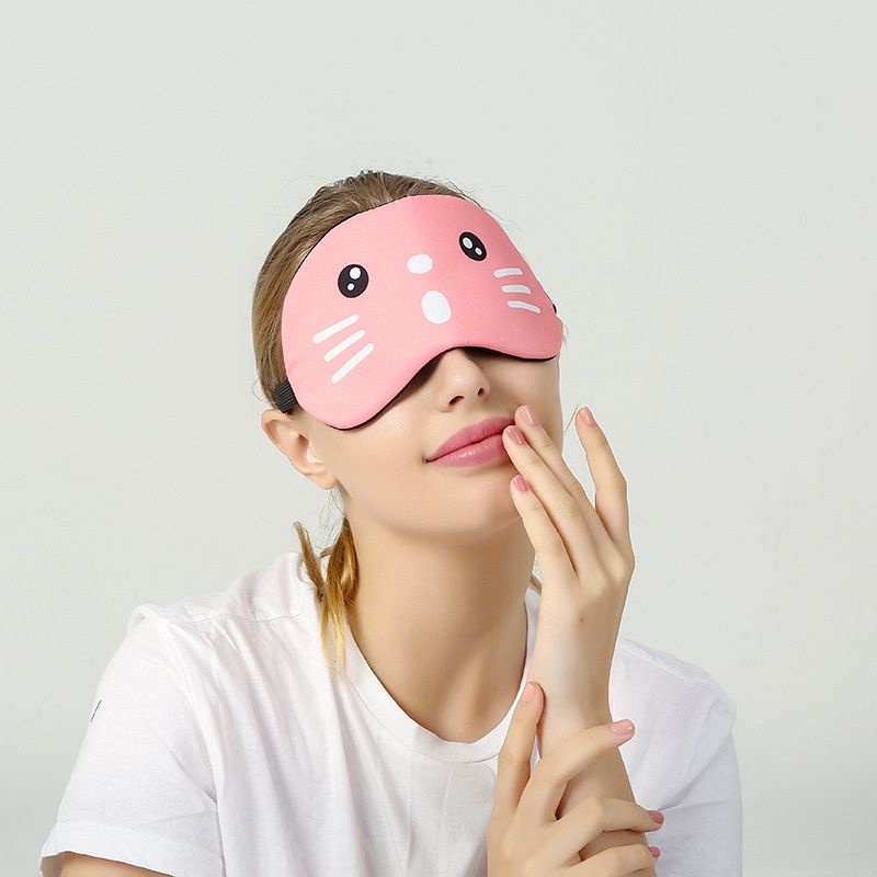 ผ้าปิดตา+แถมเจล​ทุกชิ้น (eye mask) ที่ปิดตา ผ้าปิดตานอน ที่ปิดตานอน เจลปิดตา ผ้าปิดตาพร้อมเจล ปิดตานอน น่ารัก ลายการ์ตูน