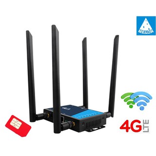 4G Wireless Router Industrial Wifi Router 4 Dtachble Antennas SMA Port SIM CARD Slot Essy Setup Plug&amp;Play