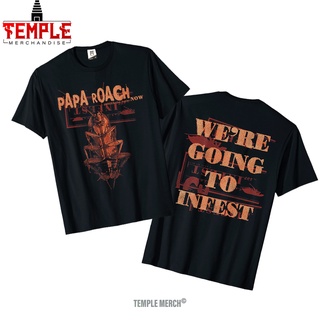 เสื้อยืด พิมพ์ลายวง Papa Roach Were Going to Infest สําหรับผู้ชาย