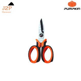 PUMPKIN กรรไกรช่างไฟฟ้า รุ่น PRO-15MS 33641 ขนาด 6 นิ้ว เครื่องมือช่าง