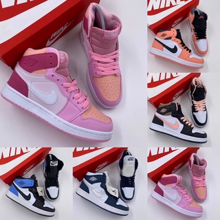 🏀รองเท้าN!ke Jordan 1 high สี่มาใหม่สุด🏀 ใส่ได้ทั้งผู้ชายและผู้หญิง🏀