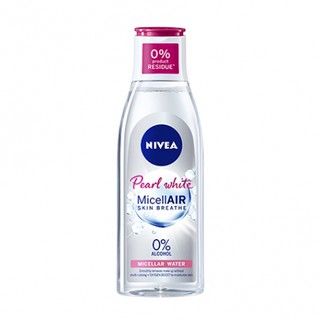 นีเวีย เพิร์ล ไวท์ ไมเซล่า วอเตอร์ 200มล/400มล NIVEA Pearl White Micellar Water เช็ดเครื่องสำอาง คลีนเซอร์