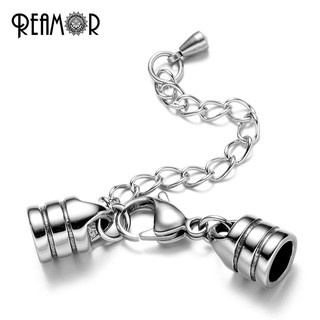 REAMOR (6mm) ข้อต่อ สแตนเลส 316l ลูกปัด สร้อยข้อมือ DIY