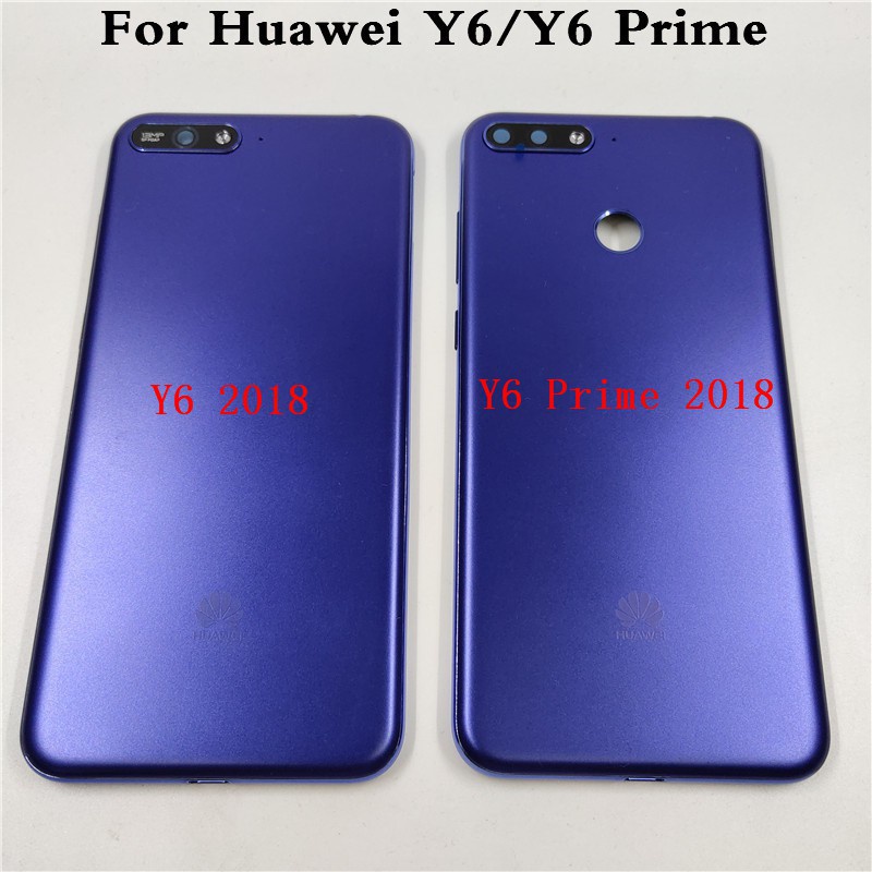 ฝาครอบแบตเตอรี่ด้านหลัง สําหรับ Huawei Y6 2018 Y6 Prime 2018 5.7 นิ้ว