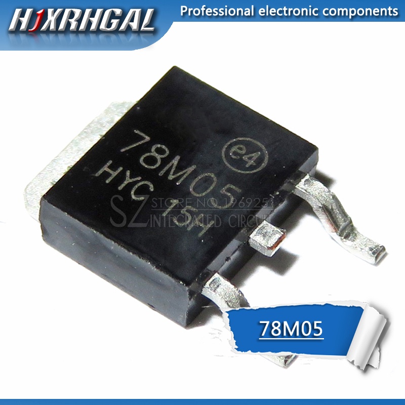 10 ชิ้น L78M05CDT TO252 L78M05 TO-252 78M05 POSITIVE VOLTAGE REGULATORS