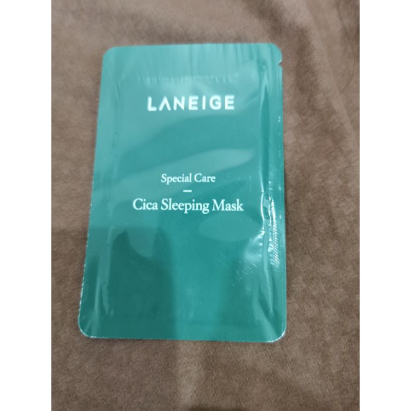 laneige-special-care-cica-sleeping-mask-tester-shopee-thailand