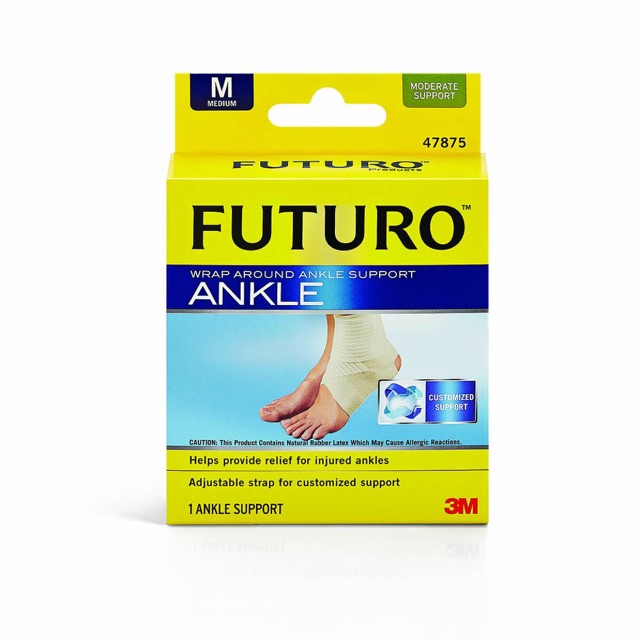 Futuro 3M Wrap Around Ankle Support อุปกรณ์พยุงข้อเท้า ชนิดเพิ่มความกระชับ