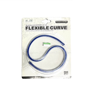 ไม้บรรทัดกระดูกงู ( Flexible Curve ) ยี่ห้อ Morn Sun รุ่น No. 03145 ขนาด 40 cm.