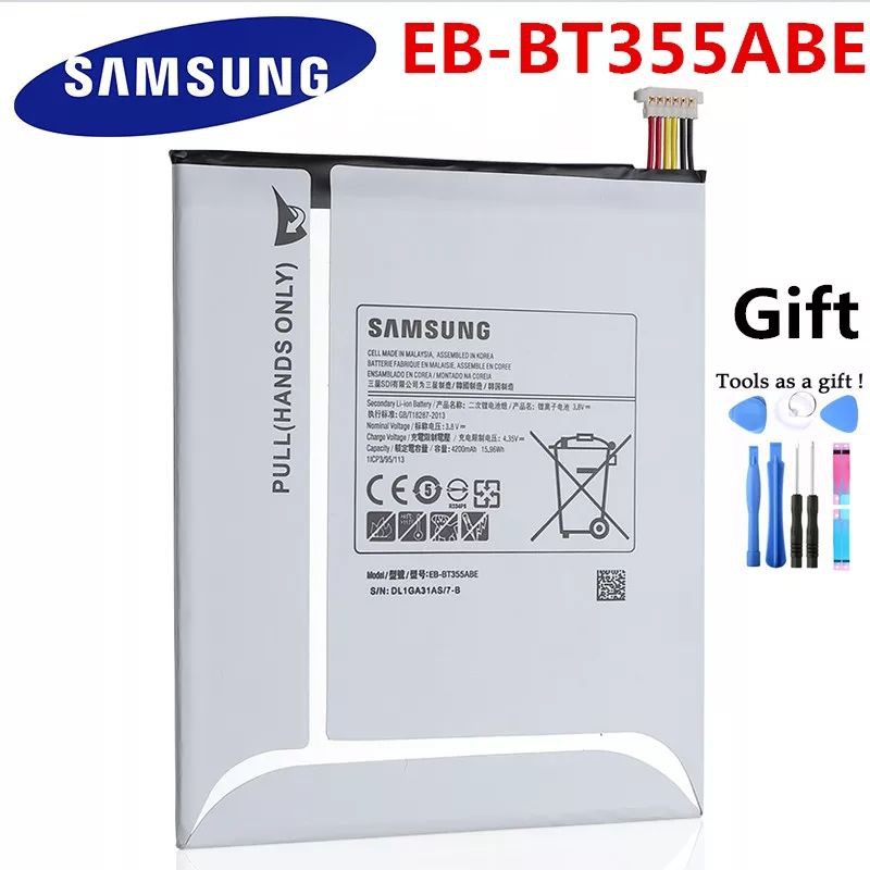 Samsung แท็บเล็ตสำหรับ Samsung GALAXY Tab A 8.0 T355C EB-BT355ABE GALAXY Tab5 SM-T355 T350 SM-P350 P
