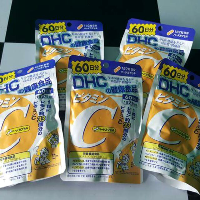 DHC VITAMIN C วิตามินซี ดีเฮชซี วิตามินป้องกันหวัด วิตามินป้องกันภูมิแพ้ vitaminC DHC