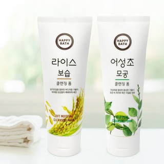 HAPPY BATH mild cleansing foam 200g - 2 types