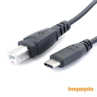 [FREGA] USB-C Type-c Male to USB B Type Male Data Cable Cord Phone Printer  NGSHA