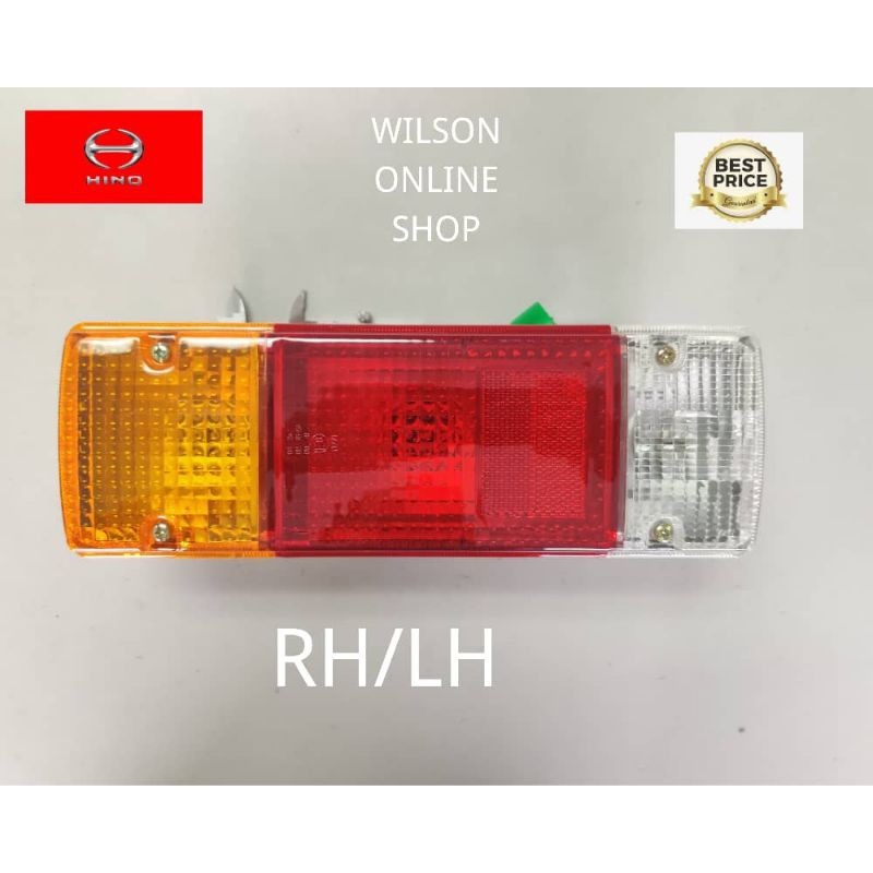 Hino Dutro 300 Series WU410 WU300 WU720 XZU720 ไฟท้าย Assy คุณภาพดี