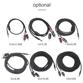 สายเคเบิ้ล redkee 3.5 มม. rexus Jack Male to 2 RCA