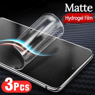 3 PCS TPU Frosted Hydrogel Film for Samsung A53 5G Screen Protector For Galaxy A53 A73 A23 A13 5G M23 M33 Matte Film Not Glass