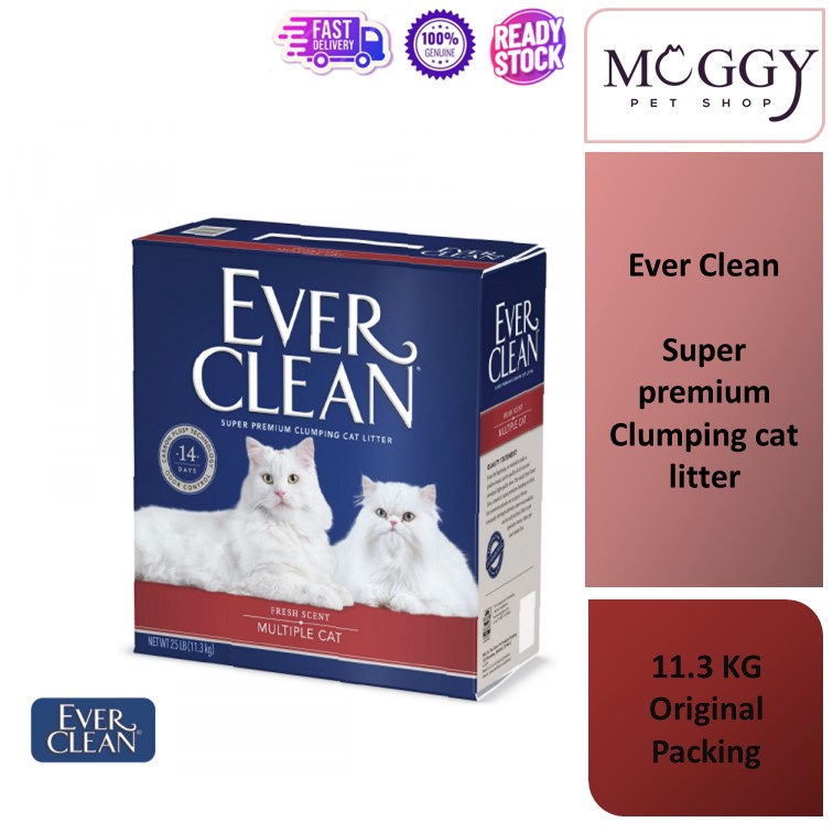 Ever Clean / Everclean Fresh Scent ทรายแมวหลายตัว 11.3กก