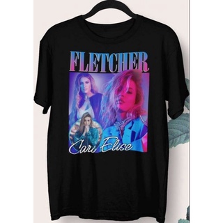 เสื้ Lyzh เสื้อยืด ลายนักร้อง Fletcher Cari Elise UnsiexS-5XL