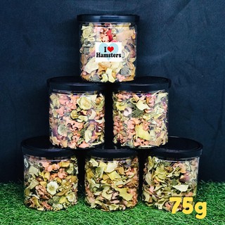 ++ขนาดใหม่คุ้มกว่าเดิม++Dried Fruit&amp;Veggi ผักและผลไม้อบแห้งขนาด 75 กรัม