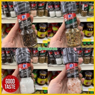 McCormick Black pepper พริกไทยดำเม็ด Sea Salt เกลือทะเล Himalayan pink salt เกลือชมพู