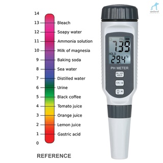 Umt SMART SENSOR เครื่องทดสอบค่า pH ความแม่นยําสูง แบบพกพา สําหรับตู้ปลา