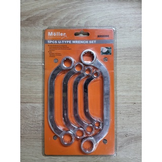 MOLLER ประแจ แหวนโค้ง 5ตัวชุด สินค้าพร้อมส่ง