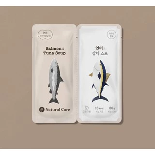 Natural Core Twin Pouch ซุปอาหารเปียก สำหรับแมว นำเข้าจากเกาหลี 🇰🇷