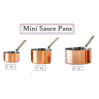 ถ้วยซอส หม้อซอสเล็ก ถ้วยใส่ซอส หม้อใส่ซอสขนาดเล็ก Mini Sauce Pan Stainless Steel