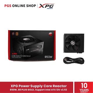 XPG Power Supply Core Reactor (เพาเวอร์ซัพพลาย) 850W, 80 PLUS GOLD, Support Intel ATX 12V v2.52