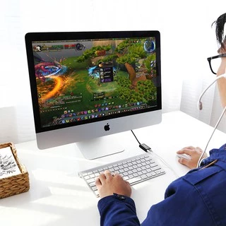 Ugreen อะแดปเตอร์การ์ดเสียงภายนอก USB เป็นไมโครโฟน 3.5 มม. สําหรับแล็ปท็อป คอมพิวเตอร์ PS4