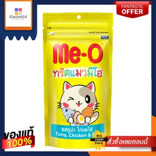 มีโอ ขนมแมว รสทูน่าไก่ 50 กMEO CAT TREAT CHICKEN+TUNA 50 G.