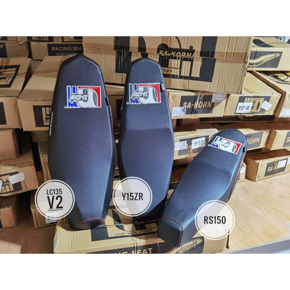 SAKORN RACING ที่นั่งแบน Y15ZR / LC135 V1 V2 V3 V4 V5 V6 V7 V8 RS150 RSX150 EXCITER150 MX KING150 YS