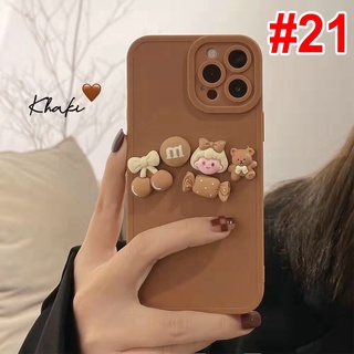 เคส Samsung Galaxy A23 A73 M53 J7 Pro J2 Prime J4 J6 Plus 2018 S20 S21 S22 Plus Ultra Note 20 10 Lite 4G 5G straight edge Cartoon Strawberry Bear Candy Girl Cute Shockproof Silicone Soft Phone Back Case TY 18