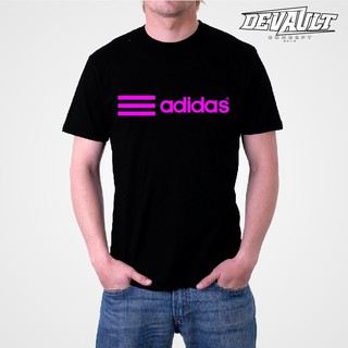 เสื้อยืด พิมพ์ลายโลโก้ Adidas แบบเรียบง่าย