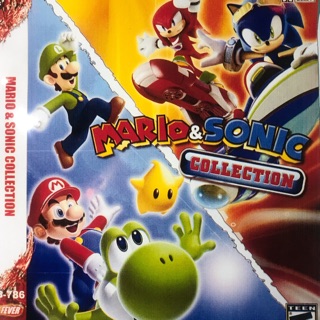 แผ่นเกมส์ PS2 Mario &amp; Sonic Collection