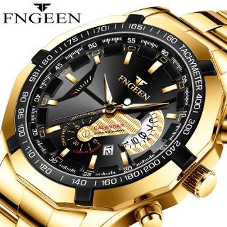 พร้อมส่ง fngeens 001 FN11 นาฬิกาข้อมือควอทซ์แฟชั่นผู้ชาย นาฬิกาข้อมือ ของแท้ ส่งไว มีเก็บปลายทาง นาฬิืกาข้อมือ