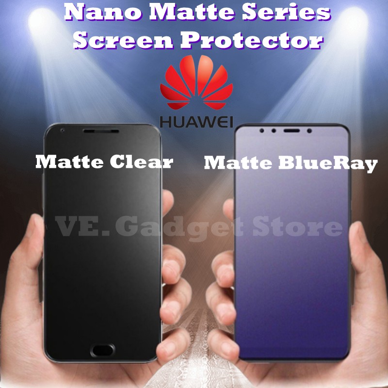 Matte Series Huawei P10/ P10 Lite/ P10+/ P9/ P9 Lite/ P9 Lite Mini/ P9+ Pelindung Skrin