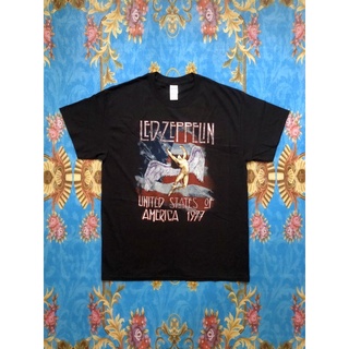 ผ้าฝ้าย 100%🎸LED ZEPPELIN  เสื้อวง Led Zeppelin สินค้านำเข้า ลิขสิทธิ์แท้S-3XL