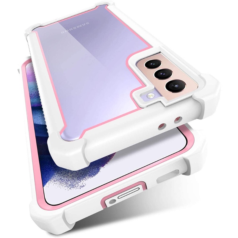 อะคริลิคใส Hard Back Dual Layer เคสกันกระแทกสําหรับ Galaxy S25 Ultra/S25+/S24 Ultra/S24 FE/S23 Ultra/S23+/S23 FE/S22 Ultra/S21 Ultra/S20 Ultra/Note/A56/A36 Ultra/A16 Ultra/A