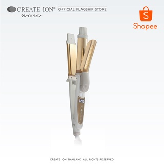 [โค้ด CREATE99 ลด 360.-] CREATE ION เครื่องม้วนและหนีบผม Grace 2 Way