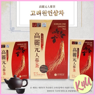 ✈️พร้อมส่ง✈️ของขวัญของฝาก Korean One Ginseng tea ชาโสมเกหลี ชาสมุนไพร