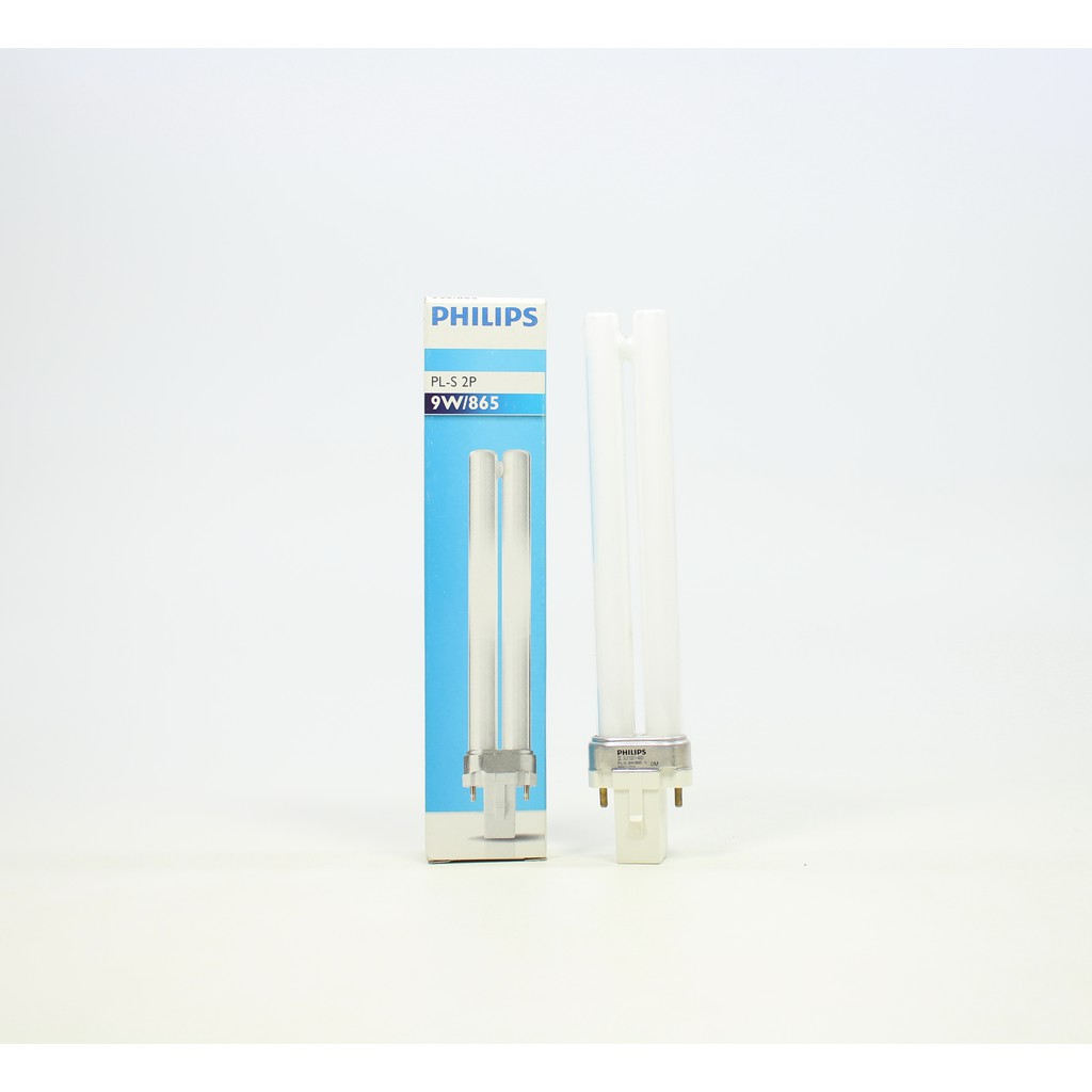 หลอดตะเกียบ 9W PHILIPS PL-S 2P 9W/865
