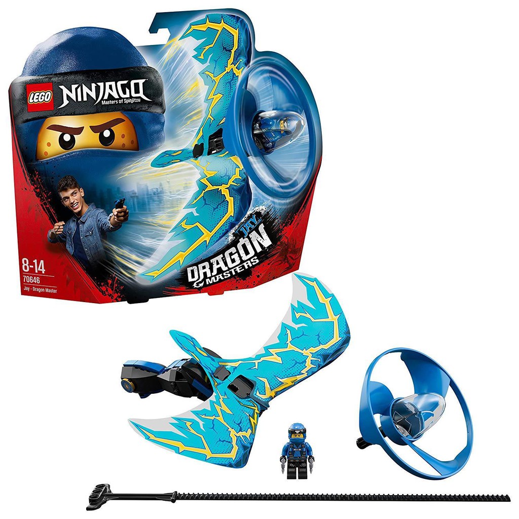 Jays Dragon Tornado Assembly Set - LEGO Ninjago 70646 Jay - Dragon Master