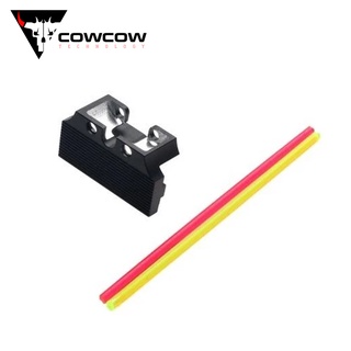 CowCow Fiber Optic Rear Sight Plate for Marui Hi-CAPA 5.1