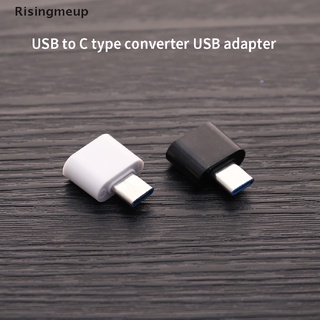 (Risingmeup) อะแดปเตอร์อัพเกรด Usb Type-C Male Android Otg สําหรับโทรศัพท์มือถือ