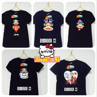 เสื้อยืด🐵Paul Frank🐵#cottonแท้100%🌟size M🌟